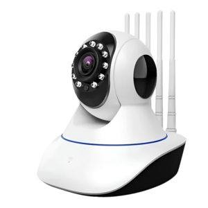 Intelligent 1080P HD WiFi 5 Antenna IP Camera with Night Vision, Smart Auto-Tracking, and Remote Access Baby Monitoring