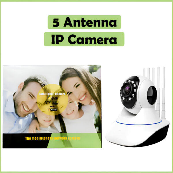 Intelligent-WiFi-5-Antenna-IP-Camera-Night-Vision-Baby-Monitoring-Innovative Gadgets