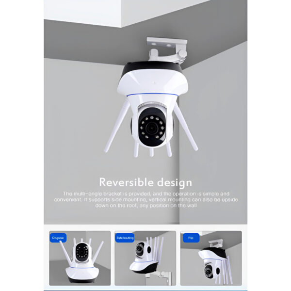 Intelligent-WiFi-5-Antenna-IP-Camera-Night-Vision-Baby-Monitoring-Innovative Gadgets