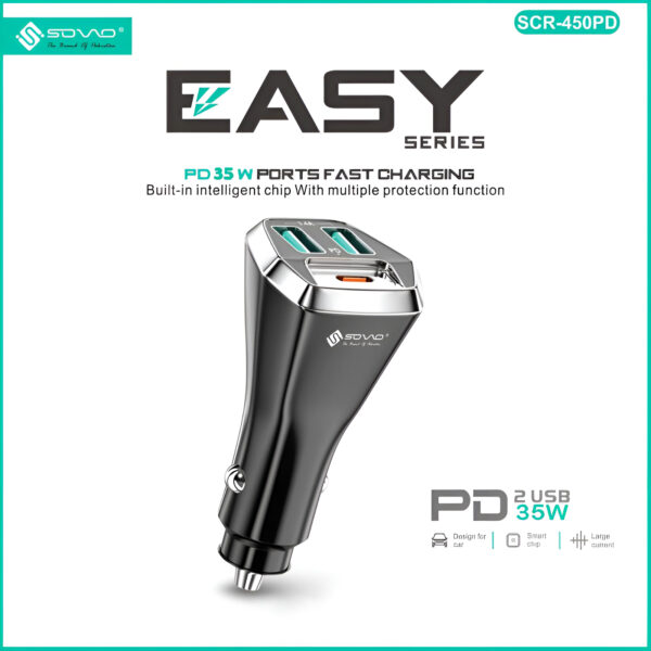 sovo-easy-scr-450pd-pd-35w-high-quality-car-charger-innovative-gadgets